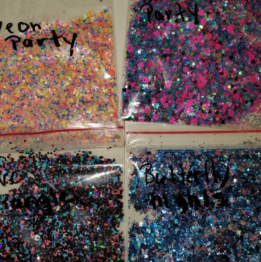 Customized glitter